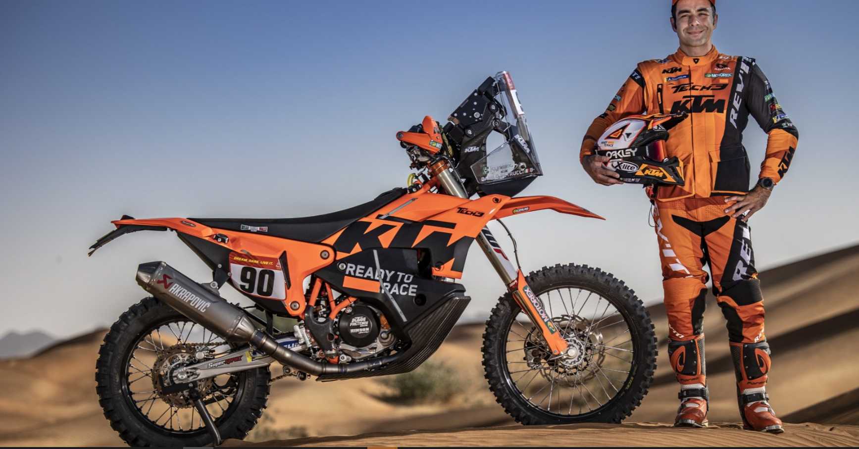 Данило Петруччи подтвердил сенсационный переход в MotoGP Dakar в 2022 году